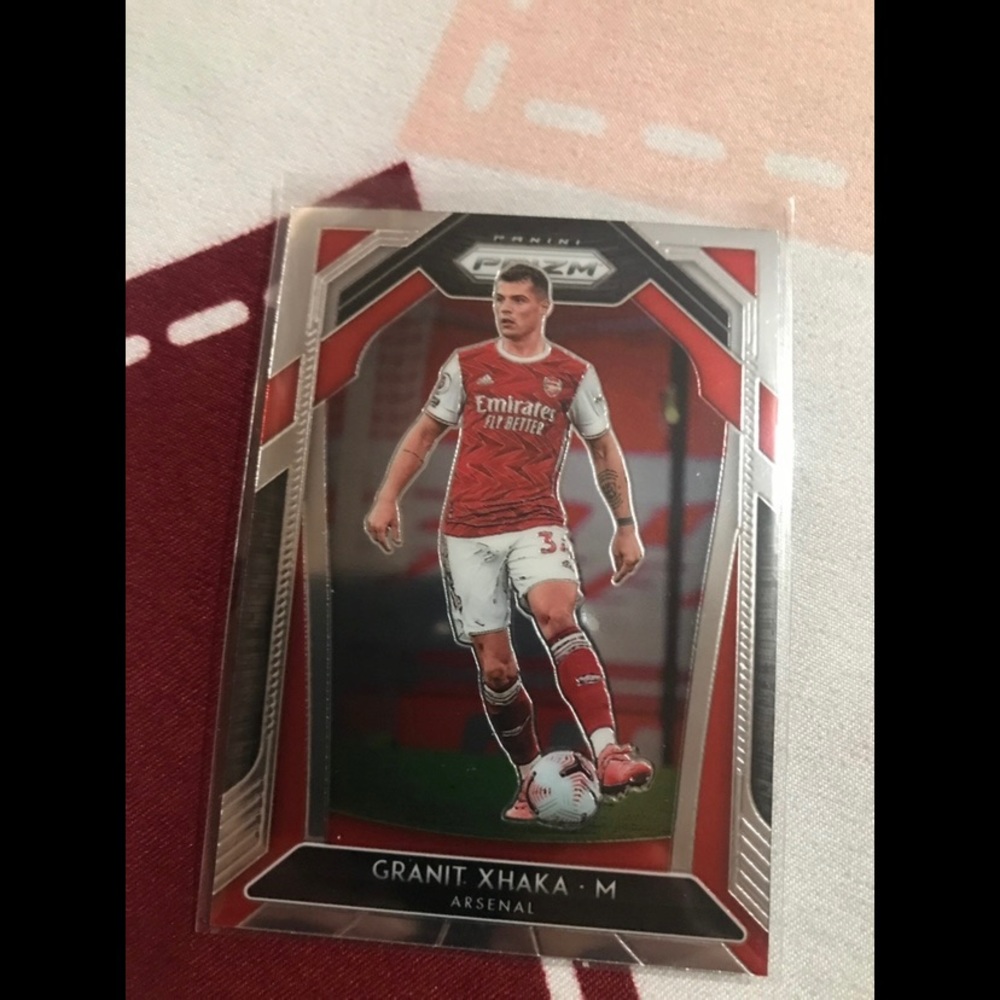 Panini Prizm soccer card Granit Xhaka